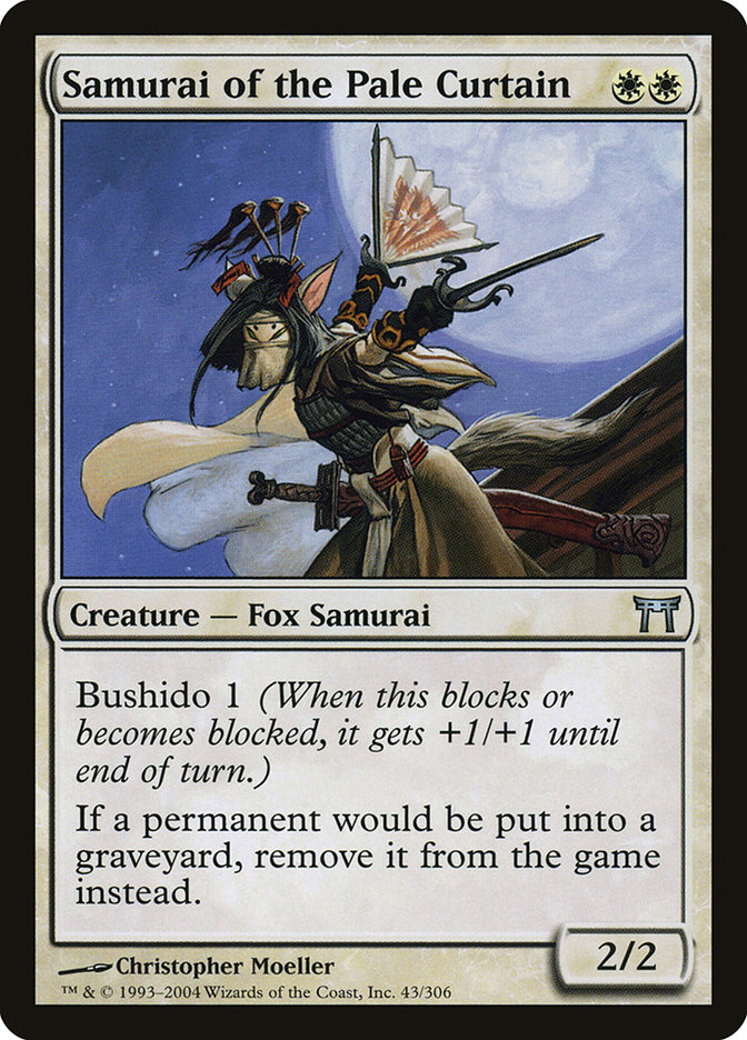 Samurai of the Pale Curtain - Foil